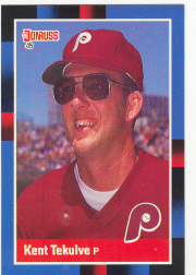 1988 Donruss Baseball Cards    535     Kent Tekulve
